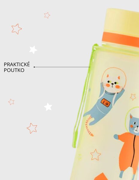 Plastová BPA free lahev z tritanu EQUA Space Catos 600 ml