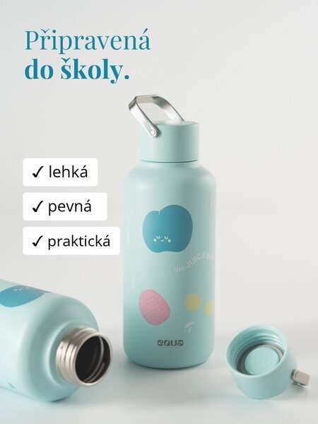 Lehká nerezová lahev EQUA Timeless Juice Bar 600 ml