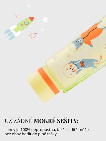 Plastová BPA free lahev z tritanu EQUA Space Catos 600 ml