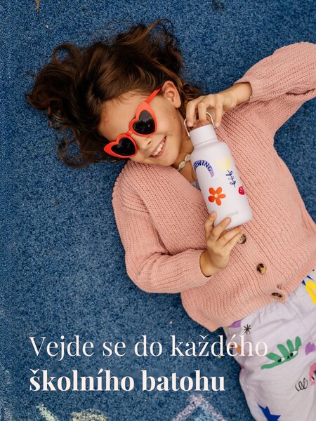 Lehká nerezová lahev EQUA Timeless Sunny Side Up 600 ml