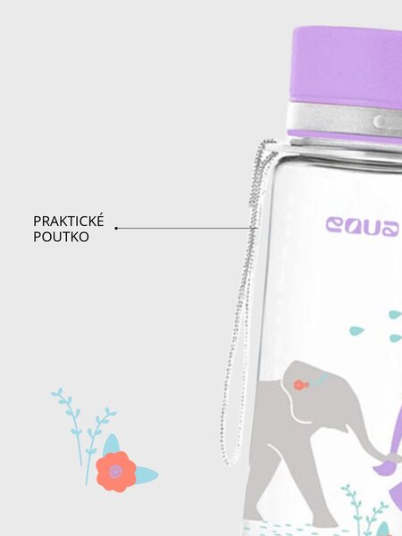 Plastová BPA free lahev z tritanu EQUA Elephant 400 ml