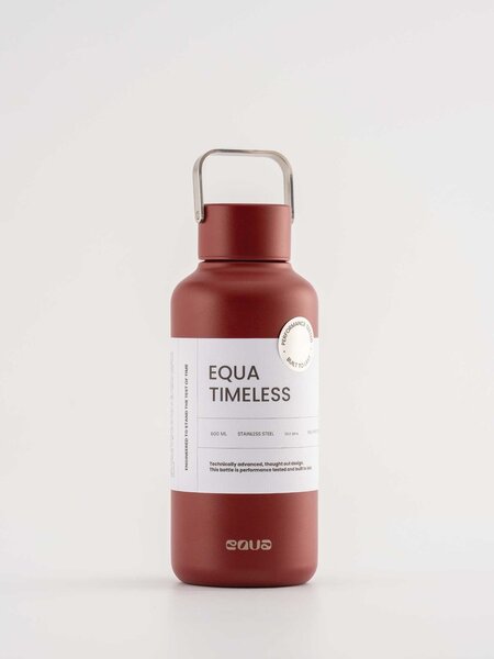 Lehká nerezová lahev EQUA Timeless Wine Not 600 ml