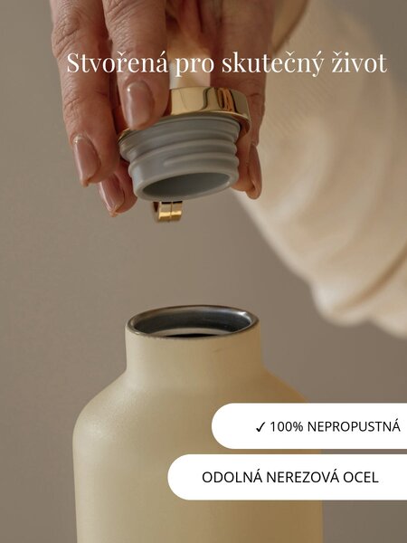 Nerezová termoska EQUA Classy Thermo Butter 680 ml