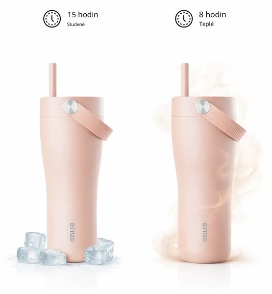 Termohrnek EQUA Carry Cup Rose 600 ml