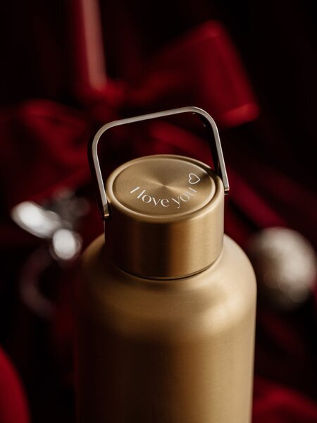Nerezová termoska EQUA Timeless Thermo Golden 600 ml