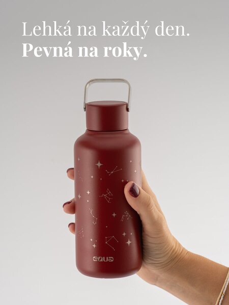 Lehká nerezová lahev EQUA Timeless Stardust 600 ml