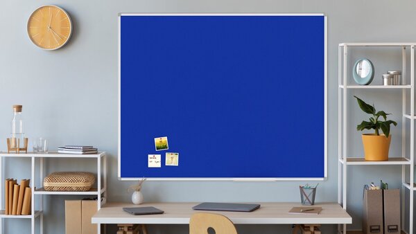 Allboards, textilní nástěnka 150x120 cm (modrá),TF1512N
