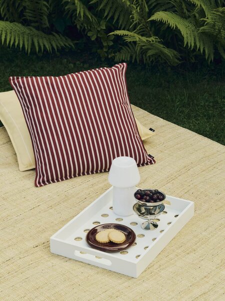 Venkovní polštář Terrazza Terracotta Bold Stripe 50 × 50 cm