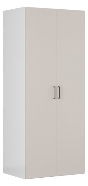 Šatní skříň BRW Flex 224 (bílá + kašmír)