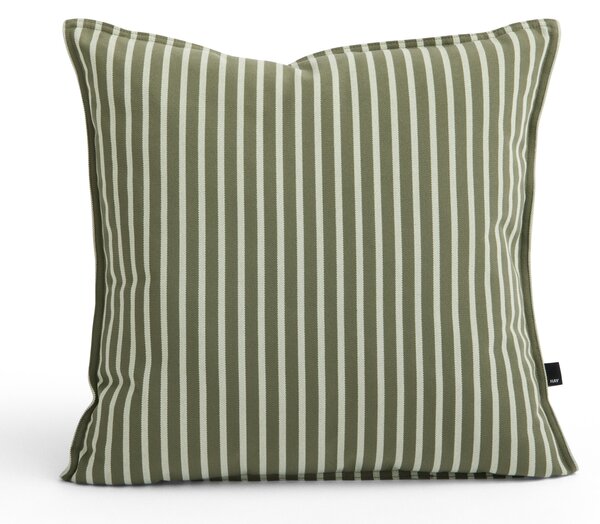 Venkovní polštář Terrazza Olive Bold Stripe 50 × 50 cm