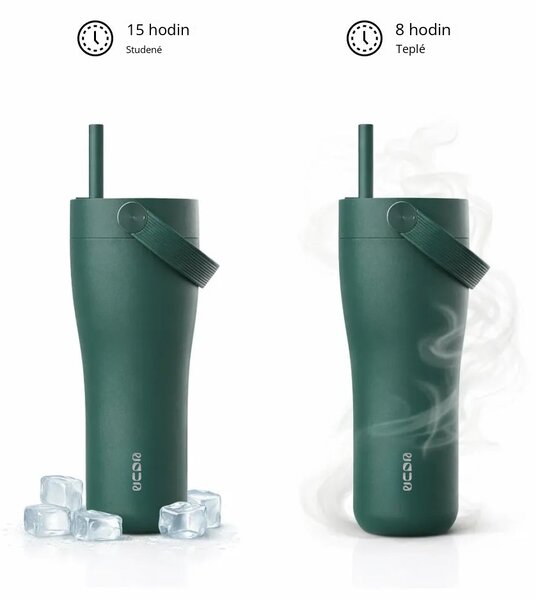 Termohrnek EQUA Carry Cup Forest Green 600 ml