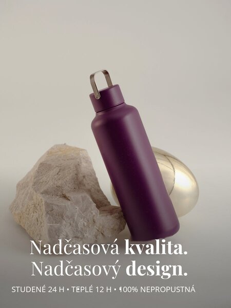 Nerezová termoska EQUA Timeless Thermo Mulberry 600 ml