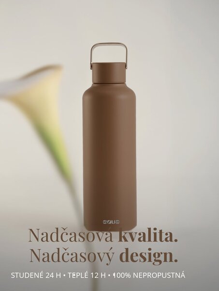 Nerezová termoska EQUA Timeless Thermo Toffee 600 ml