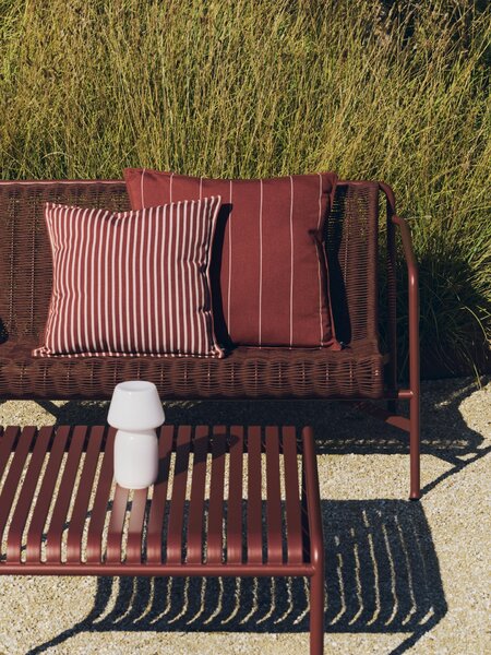 Venkovní polštář Terrazza Terracotta Bold Stripe 50 × 50 cm