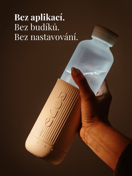 Skleněná lahev EQUA Glow Off White 750 ml