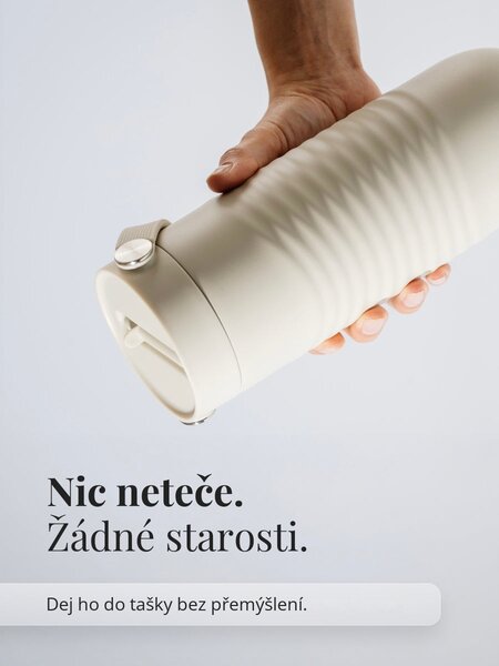 Termohrnek EQUA Big Cup Off White 1000 ml