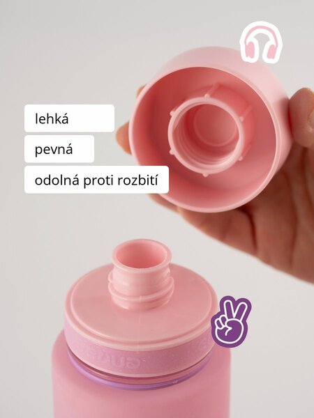 Plastová BPA free lahev z tritanu EQUA Certified Icon 600 ml