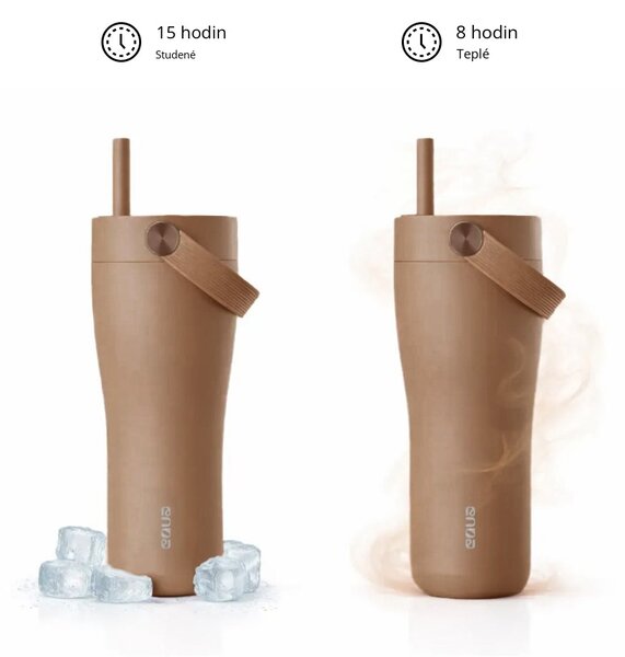 Termohrnek EQUA Carry Cup Toffee 600 ml