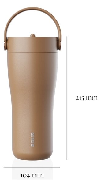 Termohrnek EQUA Carry Cup Toffee 600 ml
