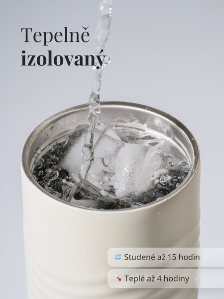 Termohrnek EQUA Big Cup Off White 1000 ml