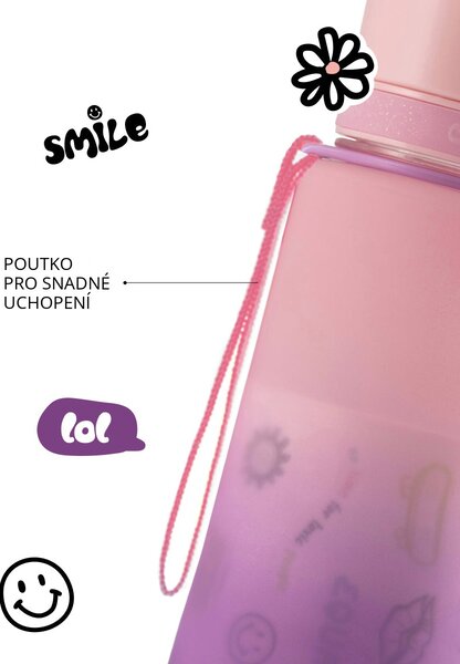 Plastová BPA free lahev z tritanu EQUA Certified Icon 600 ml