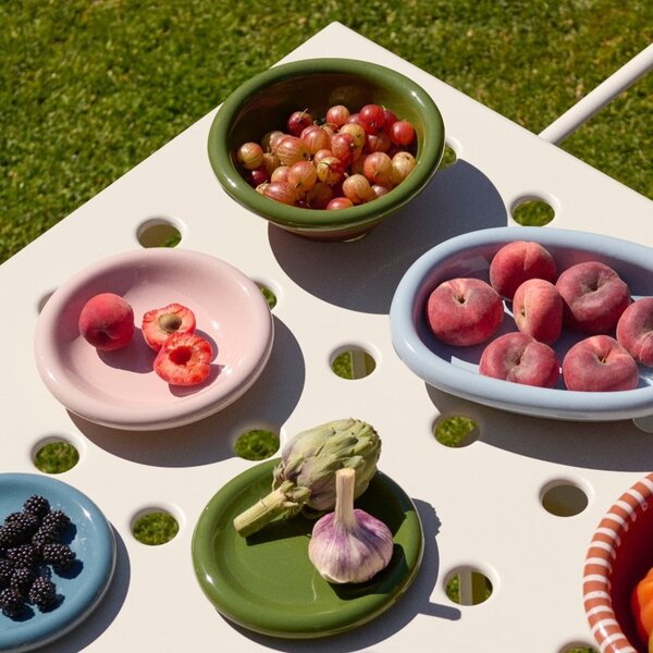 Talíř Barro Pink Ø 18 cm – set 2 ks