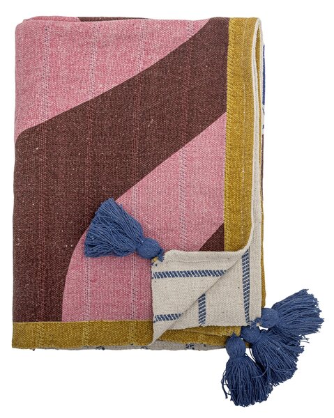 Přehoz z recyklované bavlny Remy 130 × 150 cm