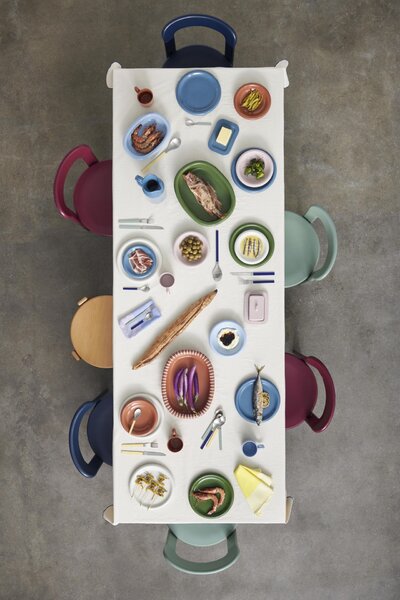 Miska Barro Burgundy Ø 20 cm – set 2 ks