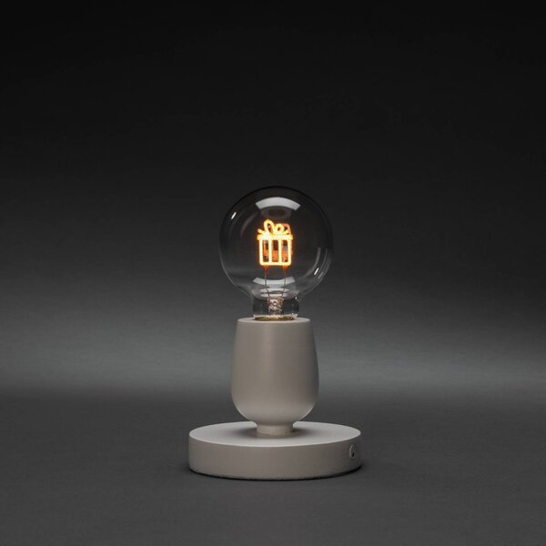 LED stolní dekorační lampa ze dřeva, dárek