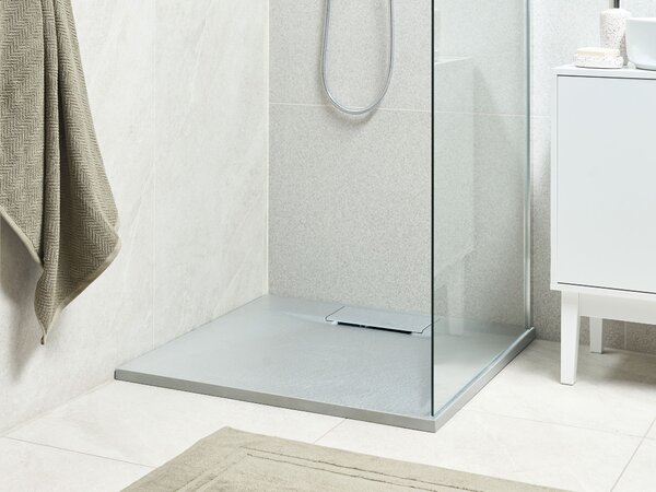 Sprchová vanička AZZURRO 80 x 80 x 3 cm Šedá