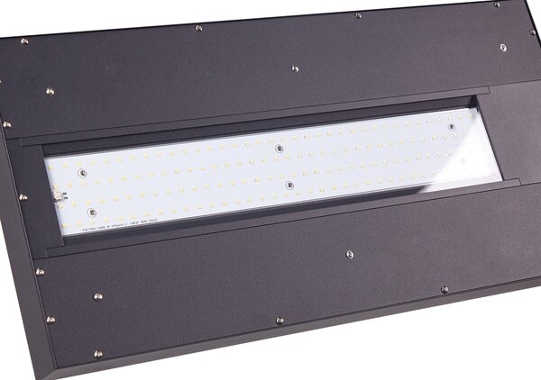 LED stojací lampa TAURUS se stmívačem Kov Černá