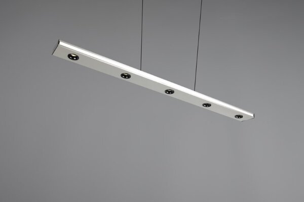 TRIO 353010107 GRAHAM závěsné svítidlo SMD LED 7x4,5W/480lm, 10W/920lm 2300+3000+4000K nikl matný