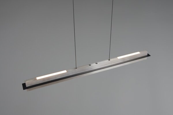 TRIO 346710107 EMERSON závěsné svítidlo SMD LED 22W/2500lm 2700-5000K nikl matný