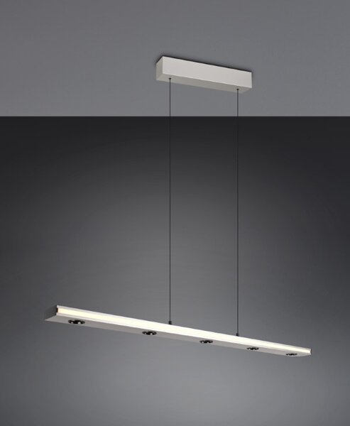 TRIO 353010107 GRAHAM závěsné svítidlo SMD LED 7x4,5W/480lm, 10W/920lm 2300+3000+4000K nikl matný