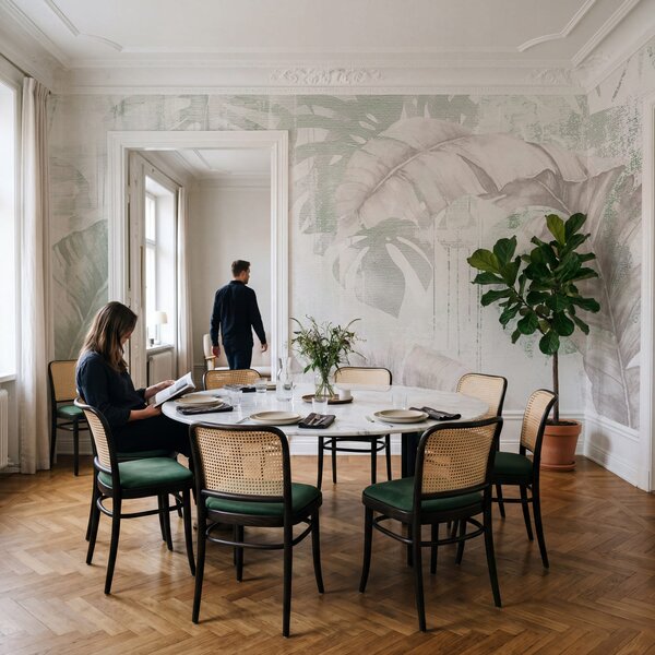 Fototapeta Klidný motiv s tropickou zeleňí, Lesní fototapety, Populární fototapety - Tapeko.co.cz