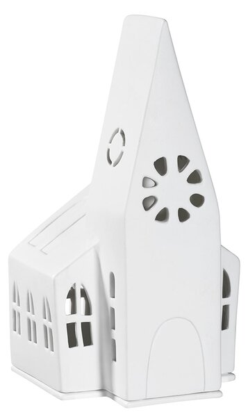 Porcelánový svícen Church 22 cm