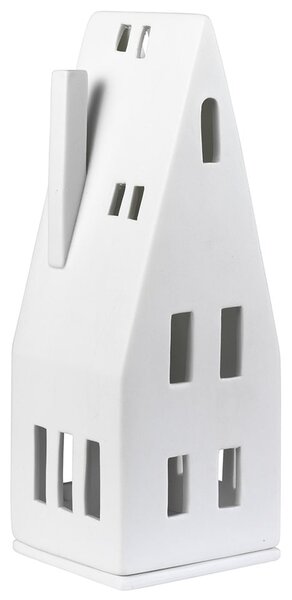 Porcelánový svícen domeček Pointed Roof 20 cm