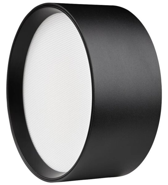 Stropní LED svítidlo MIKRA, Ø 150 mm, IP54 Barva: Černá, Stmívání, řízení: ON/OFF (bez stmívání)