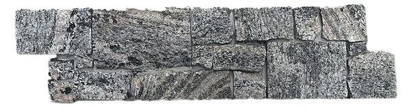 Kamenný obklad, kvarcit světle šedý, 15x60 cm