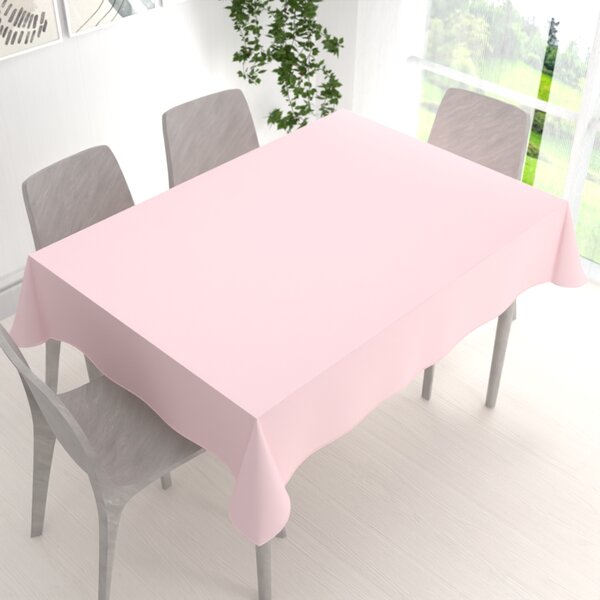 Biante Dekorační obdélníkový ubrus Rongo RG-062 Cukrově růžový 50x100 cm