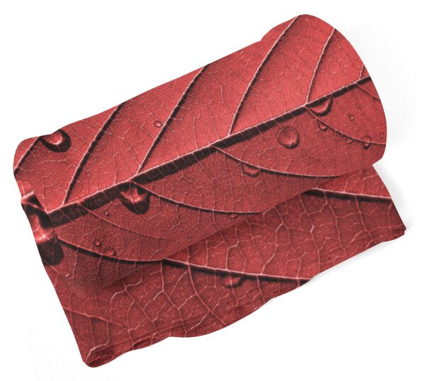 Deka SABLIO - Červený list 150x120 cm