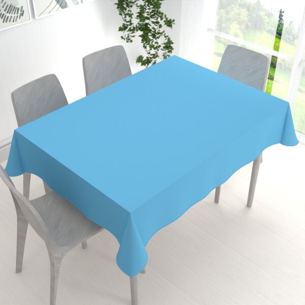 Biante Dekorační obdélníkový ubrus Rongo RG-065 Světle modrý 50x100 cm