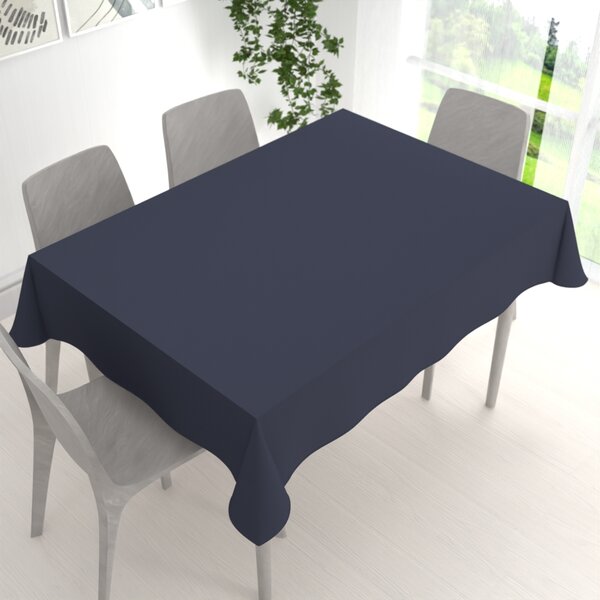 Biante Dekorační obdélníkový ubrus Rongo RG-066 Tmavě šedý 50x100 cm