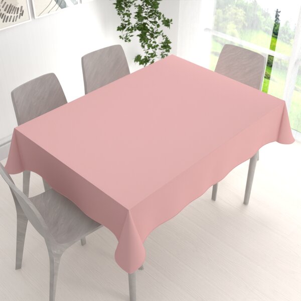 Biante Dekorační obdélníkový ubrus Rongo RG-074 Starorůžový 50x100 cm