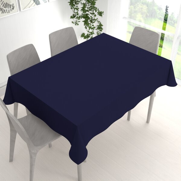 Biante Dekorační obdélníkový ubrus Rongo RG-079 Námořnická modrá 50x100 cm