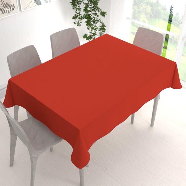 Biante Dekorační obdélníkový ubrus Rongo RG-088 Cihlově červený 50x100 cm
