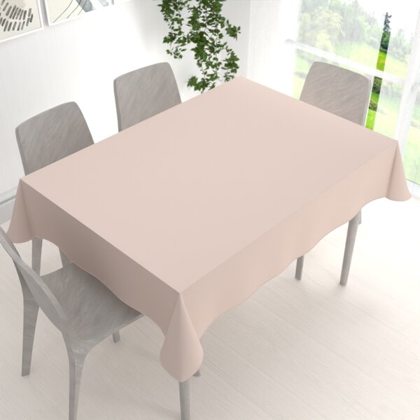 Biante Dekorační obdélníkový ubrus Rongo RG-089 Světle béžový 120x200 cm