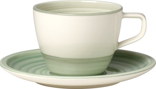 Villeroy&Boch Villeroy & Boch Artesano Nature Vert kávový šálek s podšálkem