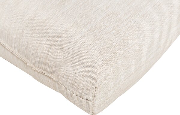 Polstr na zahradní lehátko CESANA PREMIUM 192 x 56 cm Světle béžová