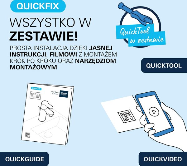 Grohe Get umyvadlová baterie stojící černá 234542430